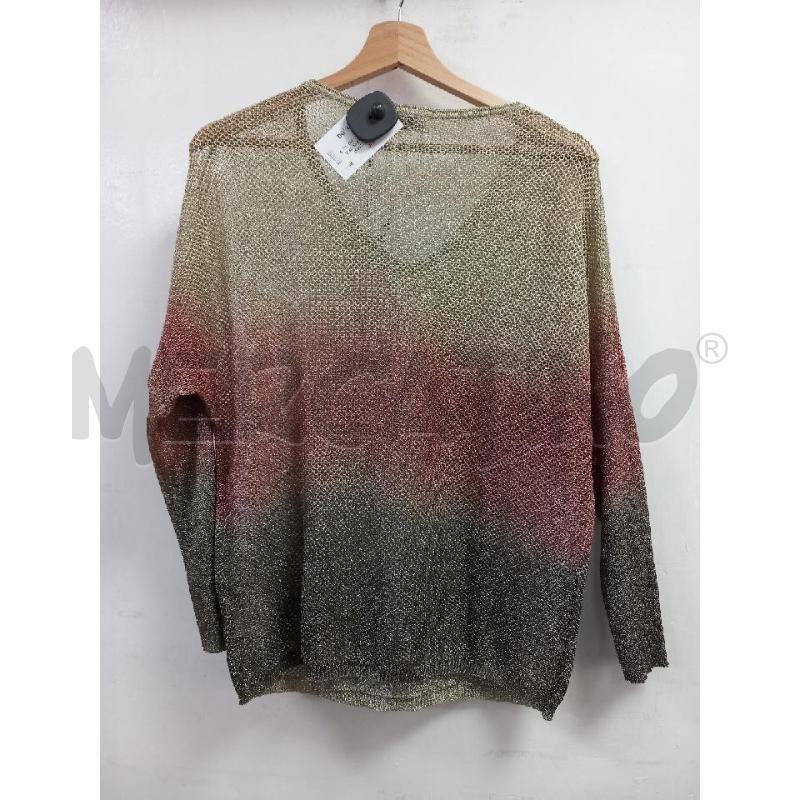 MAGLIA D CONBIPEL TRAFORATO DORATO ROSA | Mercatino dell'Usato Roma porta di roma 4