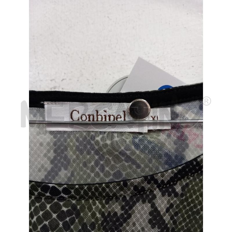 MAGLIA D CONBIPEL VERDE STAMPA PITONATO | Mercatino dell'Usato Roma porta di roma 2