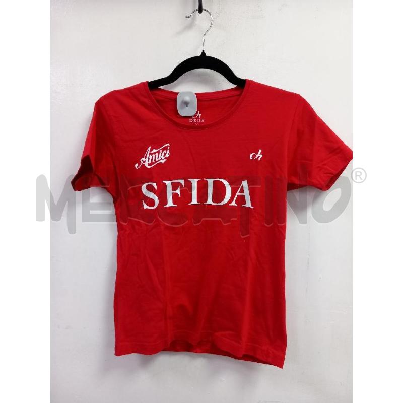 MAGLIA D DEHA ROSSO AMICI SFIDA | Mercatino dell'Usato Roma porta di roma 1