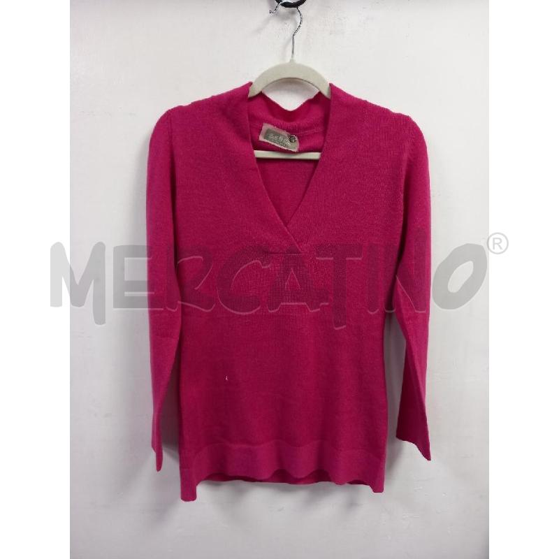 MAGLIA D DELLA CIANA ROSA PURO CASHMERE | Mercatino dell'Usato Roma porta di roma 1