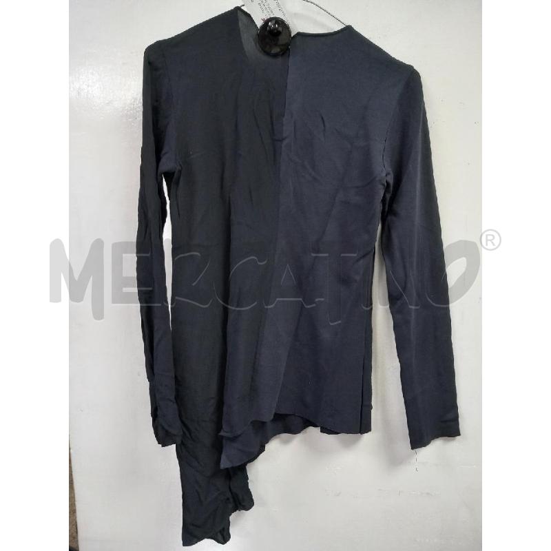 MAGLIA D DONDUP BLU META TRASPARENTE | Mercatino dell'Usato Roma porta di roma 2