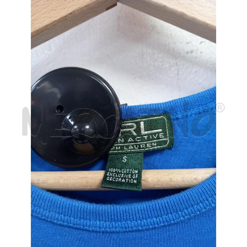 MAGLIA D LRL LAUREN ACTIVE BLU | Mercatino dell'Usato Roma porta di roma 2