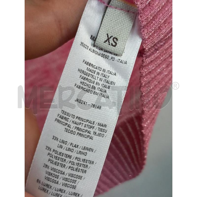 MAGLIA D MALIPARMI ROSA | Mercatino dell'Usato Roma porta di roma 3
