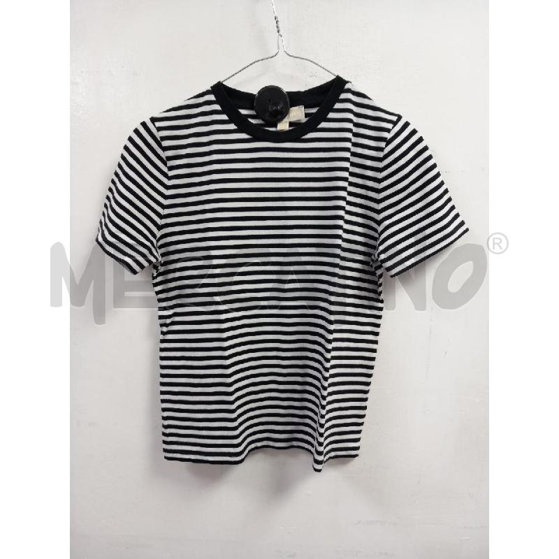 MAGLIA D MICHAEL KORS BIANCO NERO RIGHE | Mercatino dell'Usato Roma porta di roma 1