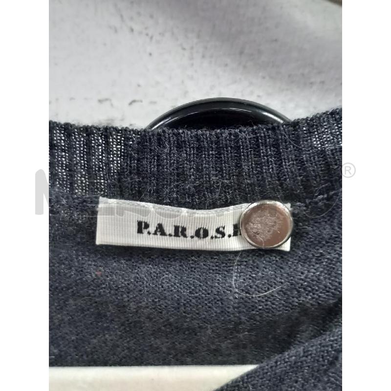 MAGLIA D PAROSH GRIGIO LANA MISTO SETA | Mercatino dell'Usato Roma porta di roma 2
