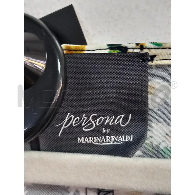 MAGLIA D PERSONA MARINA RINALDI NERO MARGHERITE | Mercatino dell'Usato Roma porta di roma 2