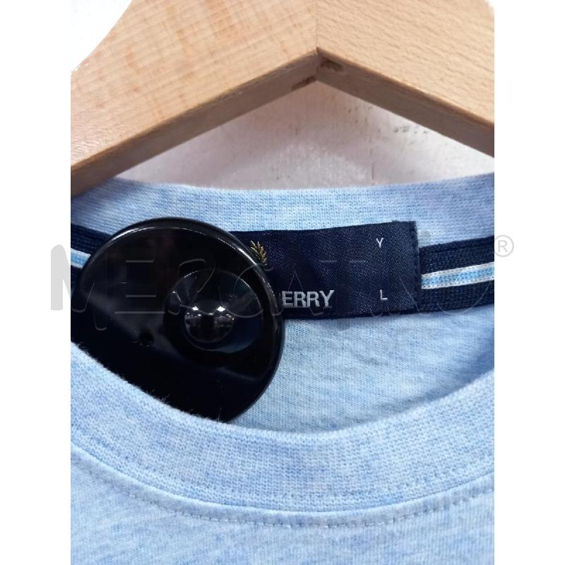 MAGLIA U FRED PERRY CELESTE | Mercatino dell'Usato Roma porta di roma 2