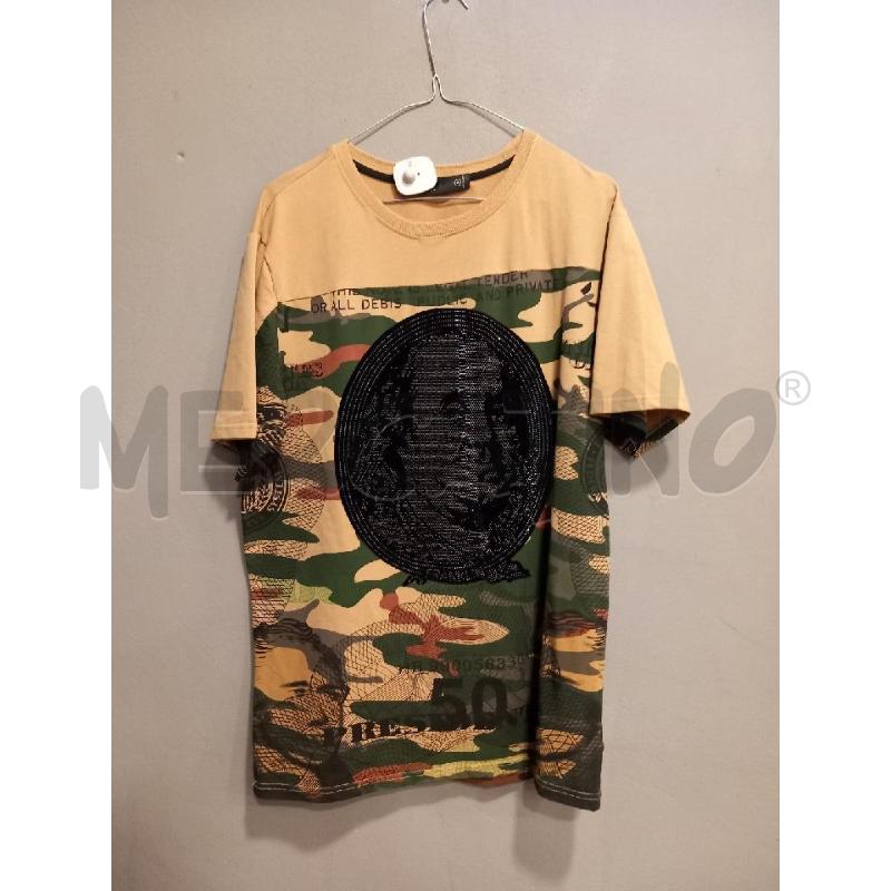 MAGLIA U HUDSON OUTERWEAR BEIGE VERDE MIMETICO BENJAMIN FRANKLYN | Mercatino dell'Usato Roma porta di roma 1