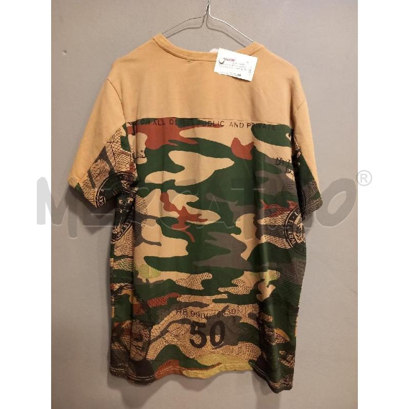 MAGLIA U HUDSON OUTERWEAR BEIGE VERDE MIMETICO BENJAMIN FRANKLYN | Mercatino dell'Usato Roma porta di roma 3