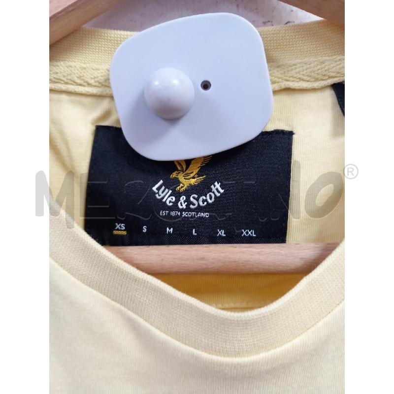 MAGLIA U LYLE AND SCOTT GIALLO | Mercatino dell'Usato Roma porta di roma 2
