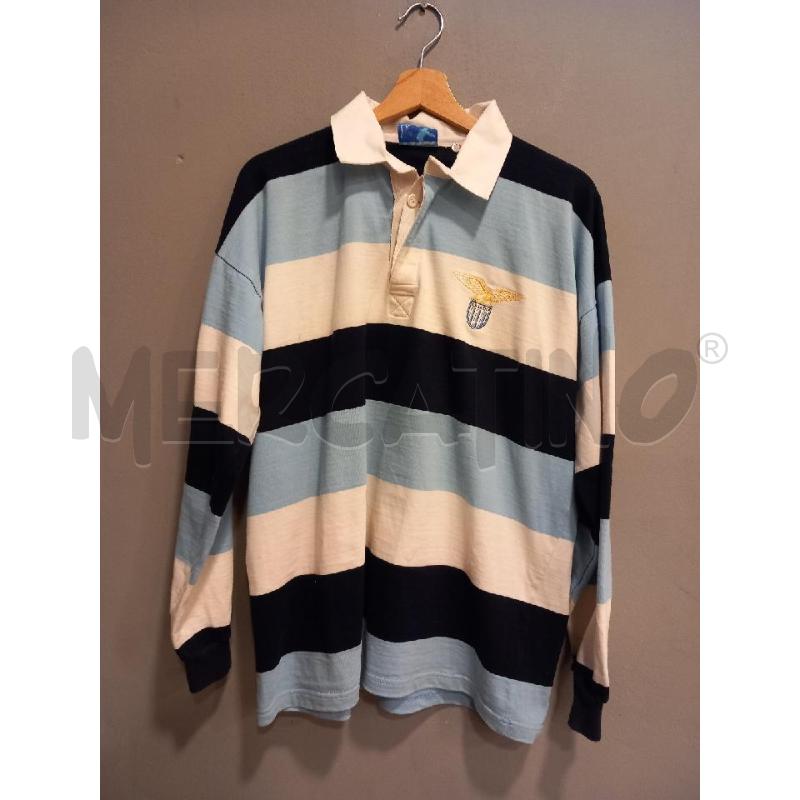 MAGLIA U SS LAZIO RIGHE BLU BIA CELESTE | Mercatino dell'Usato Roma porta di roma 1