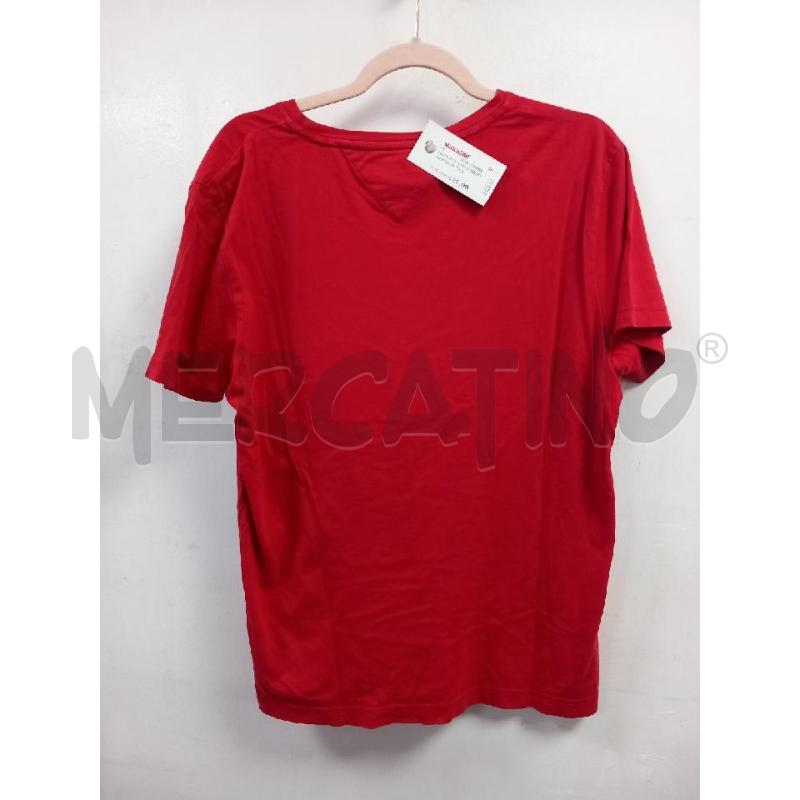 MAGLIA U TOMMY HILFIGER ROSSO | Mercatino dell'Usato Roma porta di roma 3