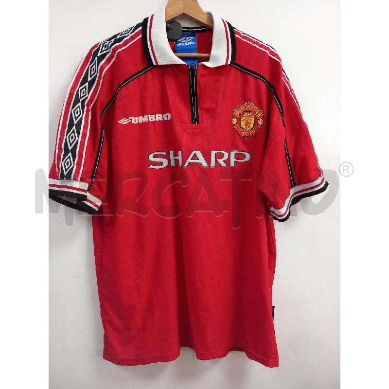 MAGLIA U UMBRO MANCHESTER 1998/1999 DA RIV | Mercatino dell'Usato Roma porta di roma 1