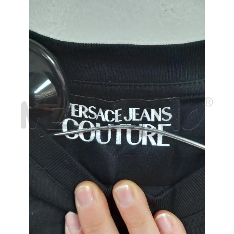 MAGLIA U VERSACE JEANS COUTURE NERO | Mercatino dell'Usato Roma porta di roma 4
