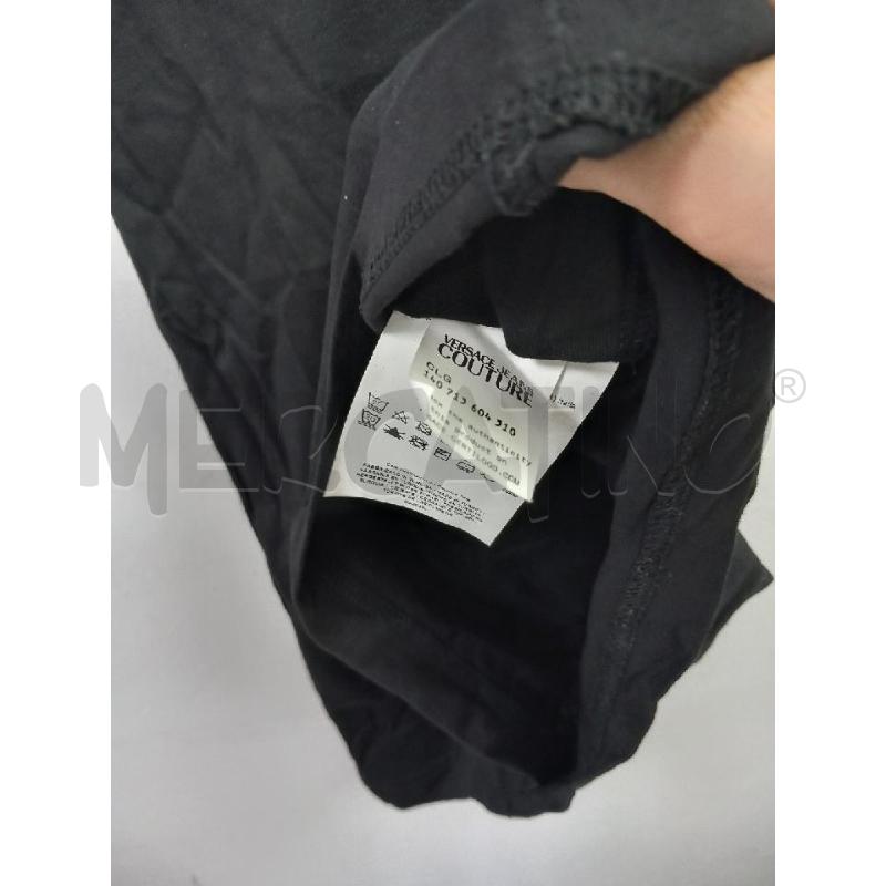 MAGLIA U VERSACE JEANS COUTURE NERO | Mercatino dell'Usato Roma porta di roma 5