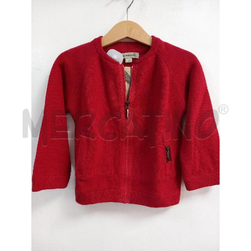 MAGLIONCINO BAMBINO BURBERRY ROSSO | Mercatino dell'Usato Roma porta di roma 1