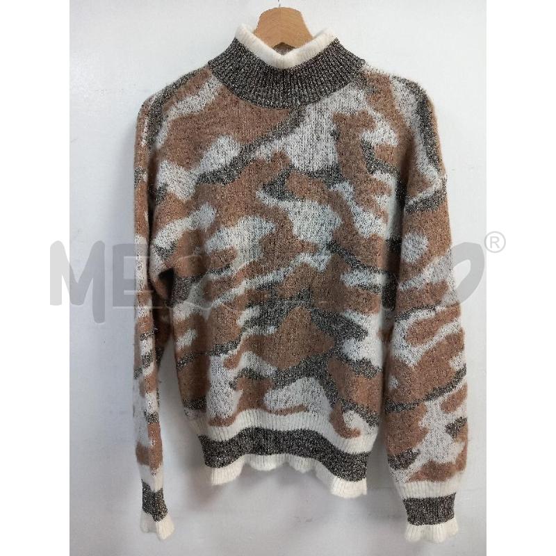 MAGLIONE DONNA LIU JO BEIGE BRILLANTINI | Mercatino dell'Usato Roma porta di roma 1