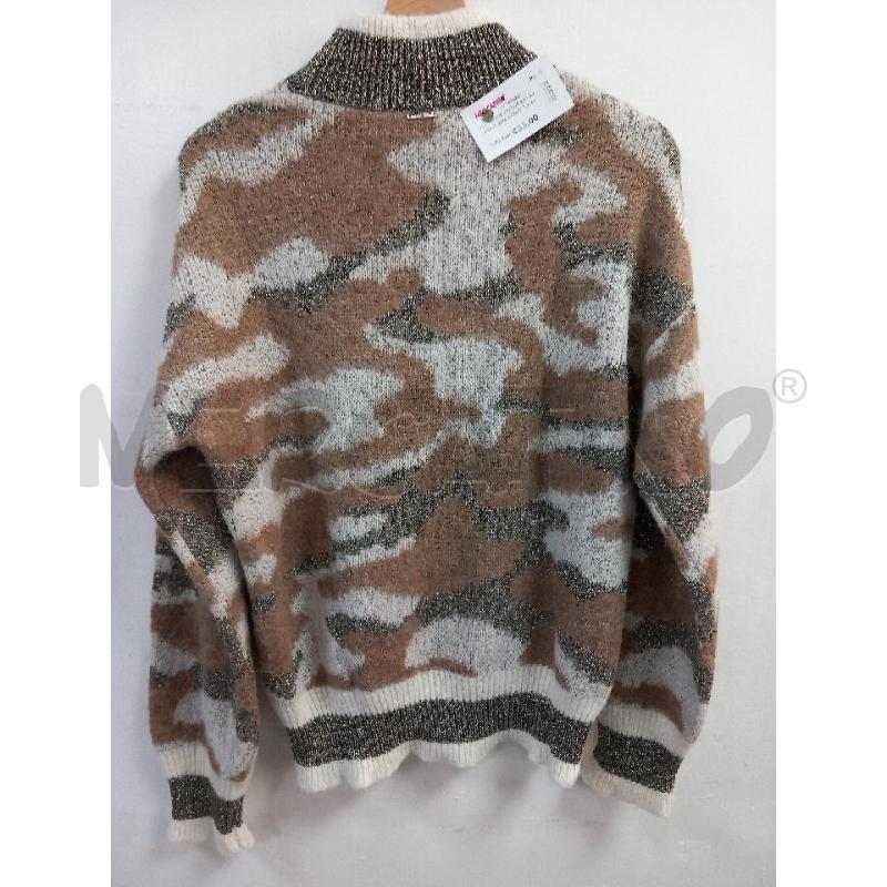 MAGLIONE DONNA LIU JO BEIGE BRILLANTINI | Mercatino dell'Usato Roma porta di roma 2