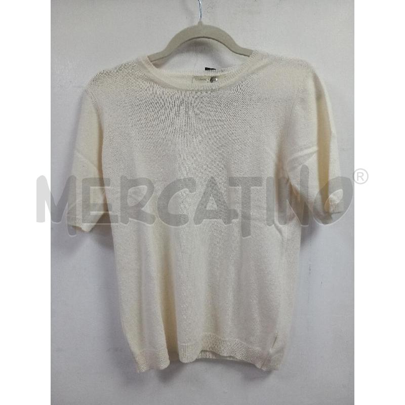 MAGLIONE D CASHMERE BLEND BY GABRIO PAGNINI BEIGE | Mercatino dell'Usato Roma porta di roma 1