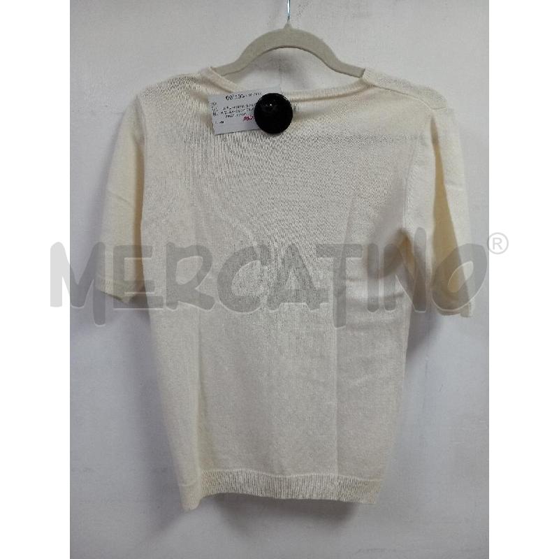 MAGLIONE D CASHMERE BLEND BY GABRIO PAGNINI BEIGE | Mercatino dell'Usato Roma porta di roma 2