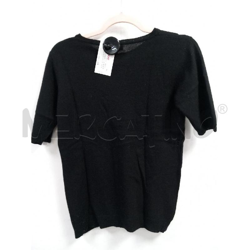 MAGLIONE D CASHMERE BLEND BY GABRIO PAGNINI NERO  | Mercatino dell'Usato Roma porta di roma 2
