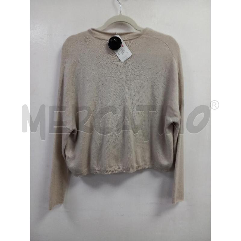MAGLIONE D FABIANA FILIPPI BEIGE LANA MISTO SETA E CASHMERE | Mercatino dell'Usato Roma porta di roma 4