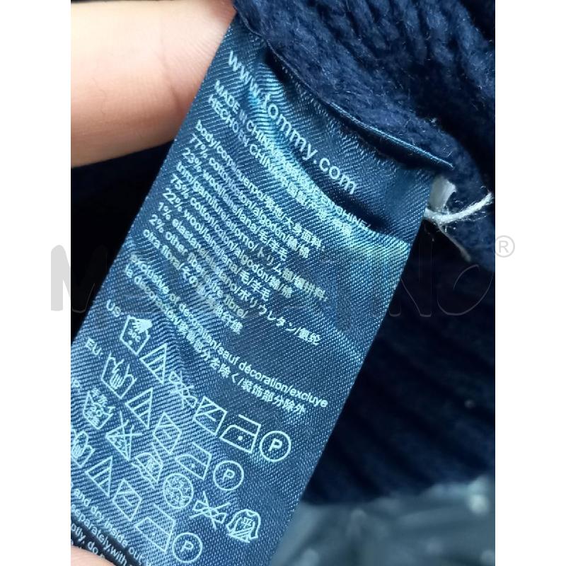 MAGLIONE UOMO TOMMY HILFIGER BLU | Mercatino dell'Usato Roma porta di roma 3