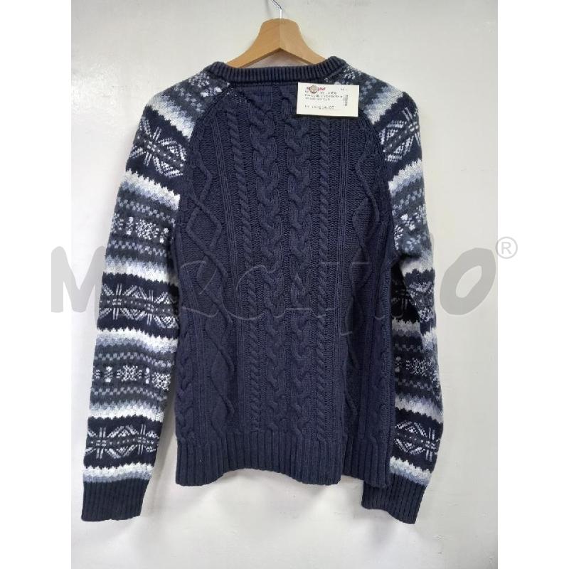 MAGLIONE UOMO TOMMY HILFIGER BLU | Mercatino dell'Usato Roma porta di roma 4