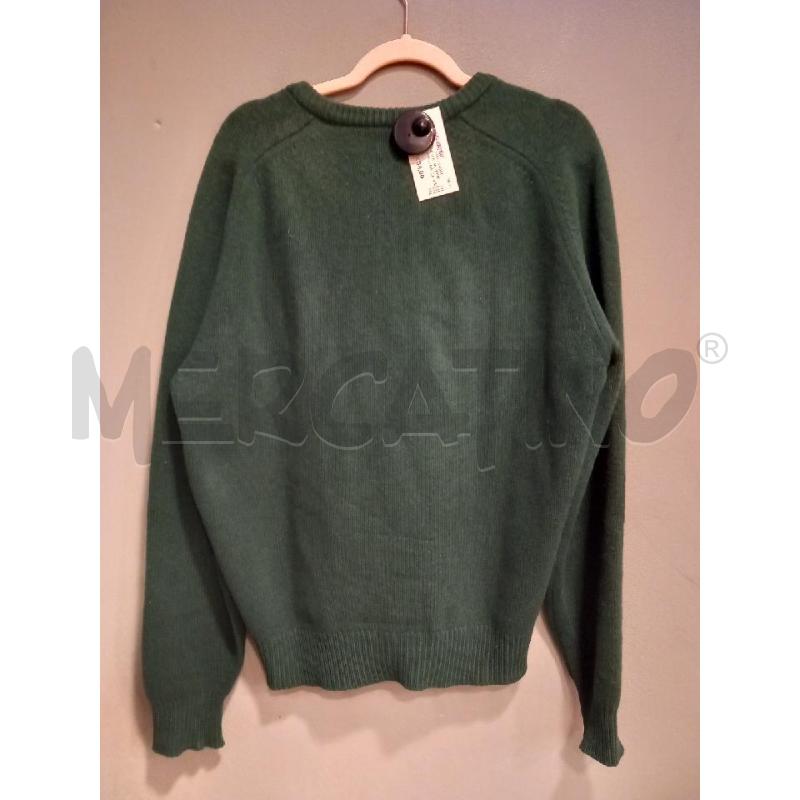 MAGLIONE U ALAN PAINE VERDE PURA LANA | Mercatino dell'Usato Roma porta di roma 4