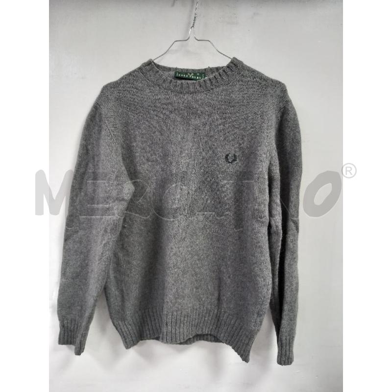 MAGLIONE U FRED PERRY GRIGIO | Mercatino dell'Usato Roma porta di roma 1