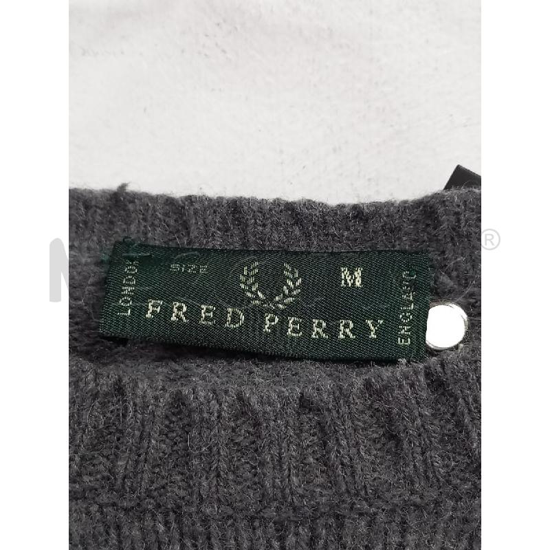 MAGLIONE U FRED PERRY GRIGIO | Mercatino dell'Usato Roma porta di roma 2