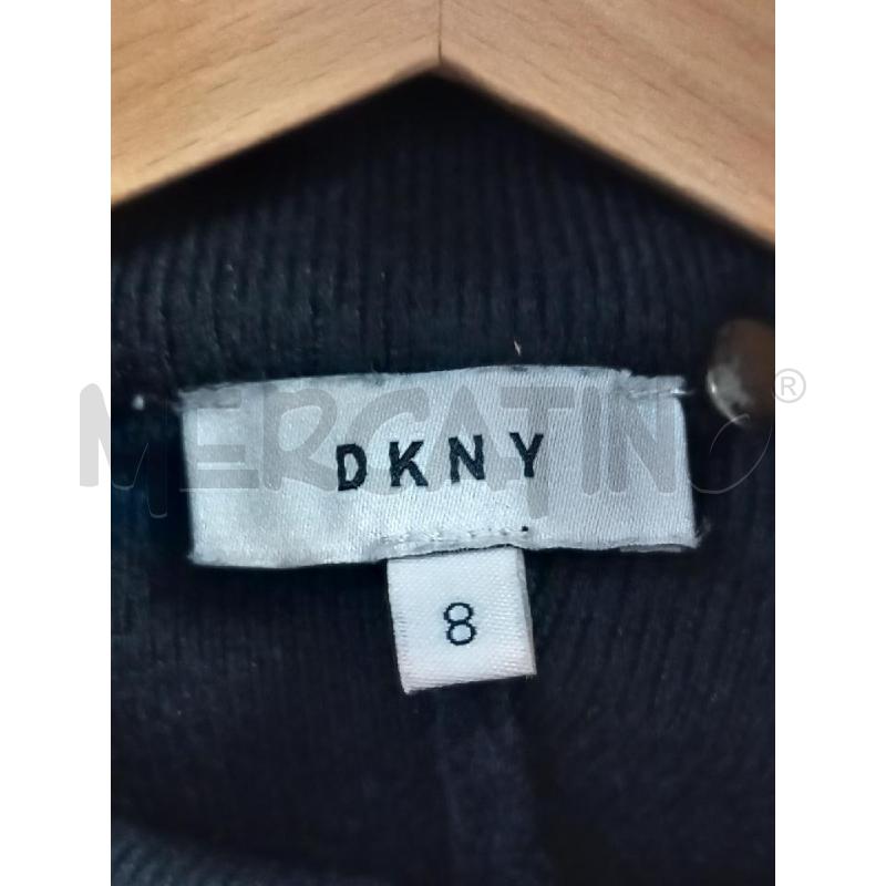 MANTELLA D DKNY NERO | Mercatino dell'Usato Roma porta di roma 3