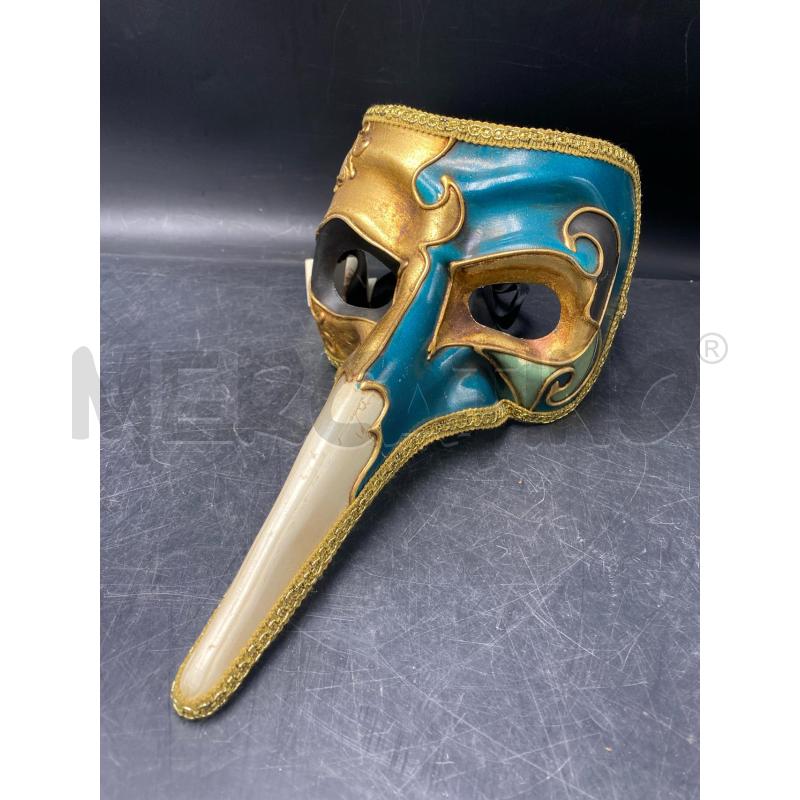 MASCHERA VENEZIANA DOR VERDE | Mercatino dell'Usato Roma porta di roma 1