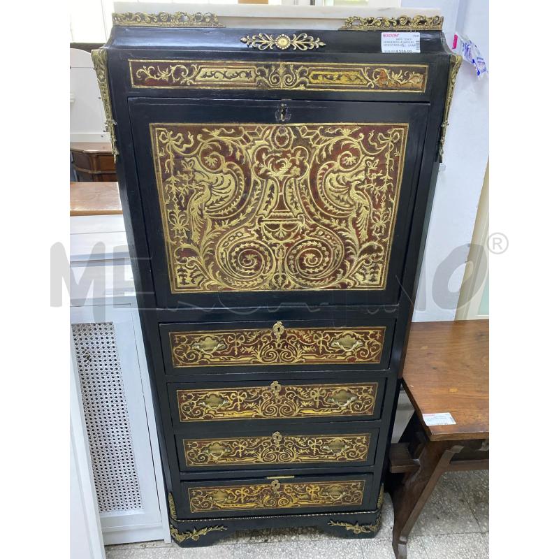 MOBILE BOULLE NAPOLEONE III INTARSI+ACC CHIAVE | Mercatino dell'Usato Roma porta di roma 1