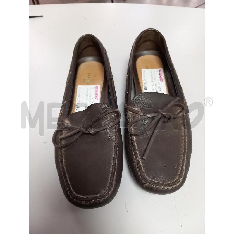 MOCASSINI DONNA CARSHOE MARRONE | Mercatino dell'Usato Roma porta di roma 1