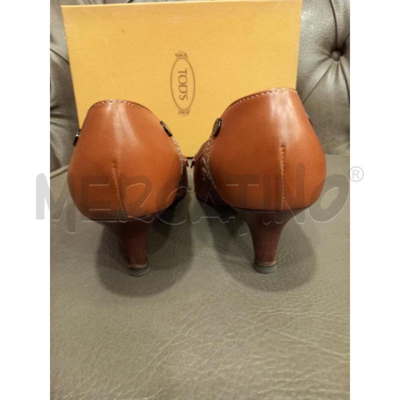 MOCASSINI D TOD'S NOVAK MARRONE SCATOLA | Mercatino dell'Usato Roma porta di roma 4