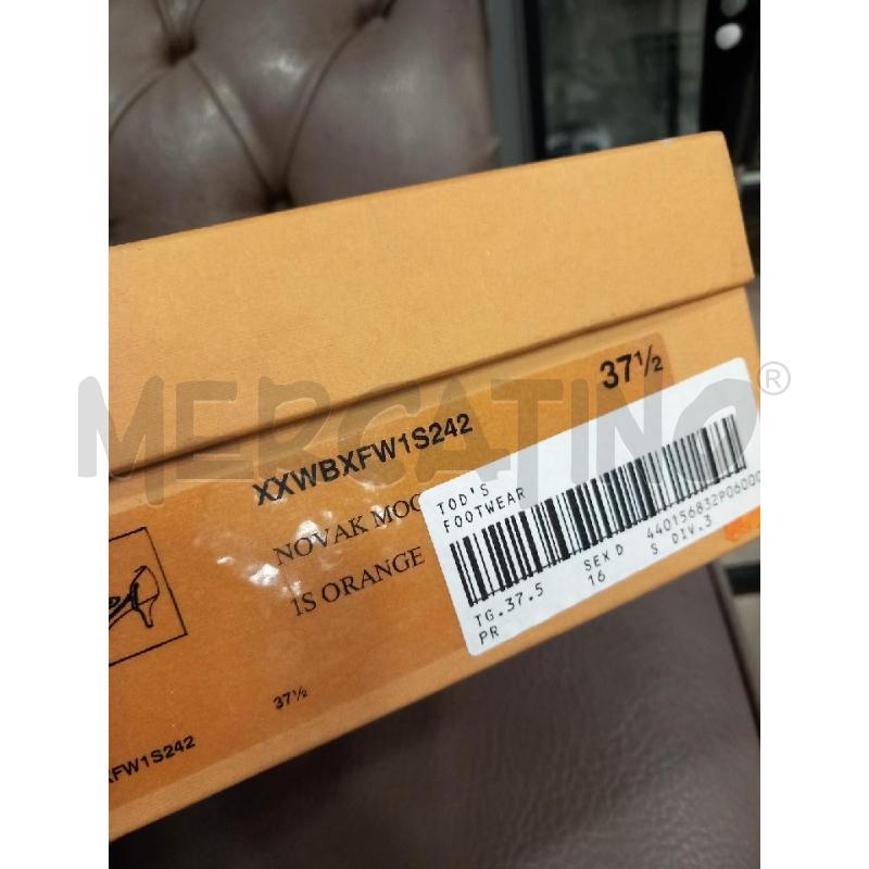 MOCASSINI D TOD'S NOVAK MARRONE SCATOLA | Mercatino dell'Usato Roma porta di roma 5