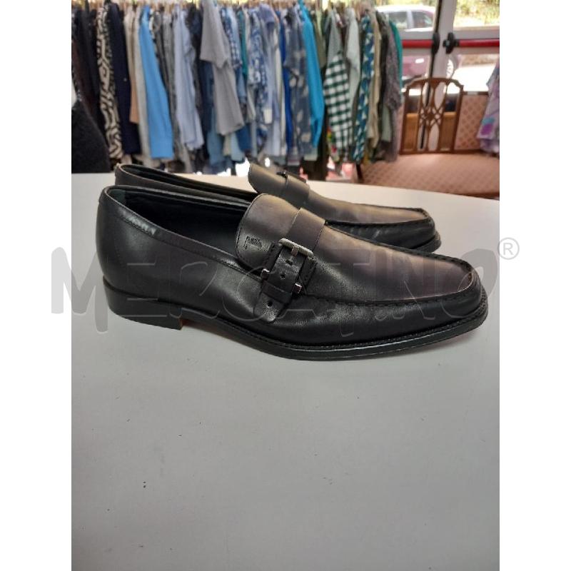 MOCASSINI PELLE UOMO TOD'S NERI | Mercatino dell'Usato Roma porta di roma 2