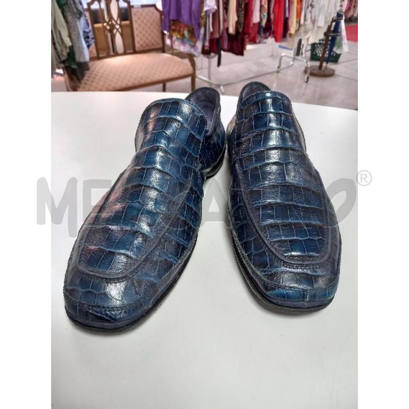 MOCASSINI PELLE U FABI BLU  | Mercatino dell'Usato Roma porta di roma 1