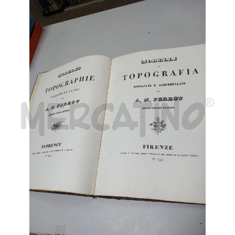 MODELLI DI TOPOGRAFIA PERROT N.1993 | Mercatino dell'Usato Roma porta di roma 2