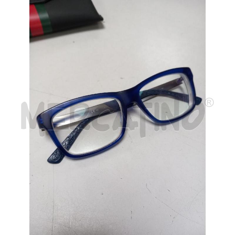 MONTATURA OCCHIALI GUCCI BLU GG1045 | Mercatino dell'Usato Roma porta di roma 2