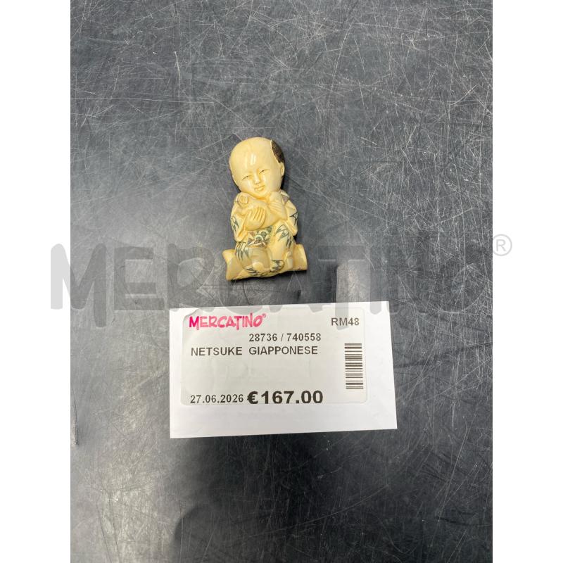 NETSUKE  GIAPPONESE | Mercatino dell'Usato Roma porta di roma 1