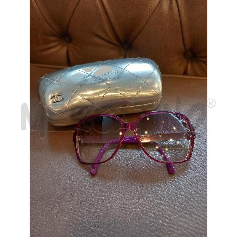 OCCHIALI DONNA CHANEL PURPLE OVERSIZED FRAME MIROIR COLLECTION-5168 | Mercatino dell'Usato Roma porta di roma 1