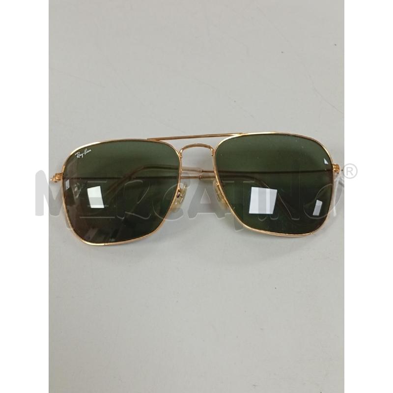 OCCHIALI D RAY BAN MET DOR SQUADRATI STONDATI | Mercatino dell'Usato Roma porta di roma 1