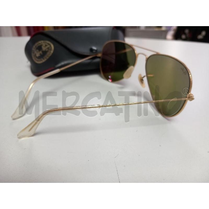 OCCHIALI D RAY-BAN RB 3025 AVIATOR LARGE METAL | Mercatino dell'Usato Roma porta di roma 2