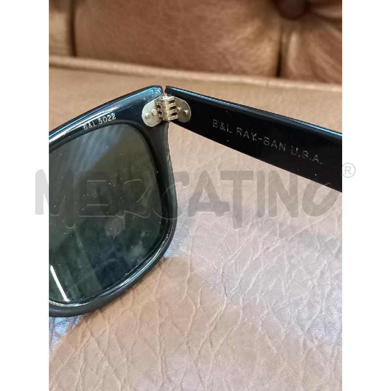 OCCHIALI RAY-BAN BAUSCH LOMB B&L 5022 NERO | Mercatino dell'Usato Roma porta di roma 3