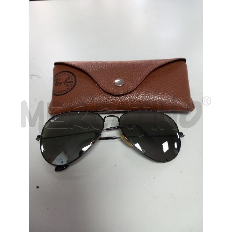 OCCHIALI RAY-BAN NERI RB 002/37 | Mercatino dell'Usato Roma porta di roma 1
