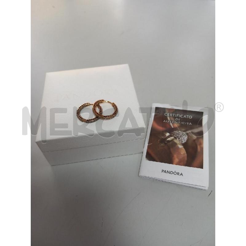 ORECCHINI PANDORA DORATO | Mercatino dell'Usato Roma porta di roma 1
