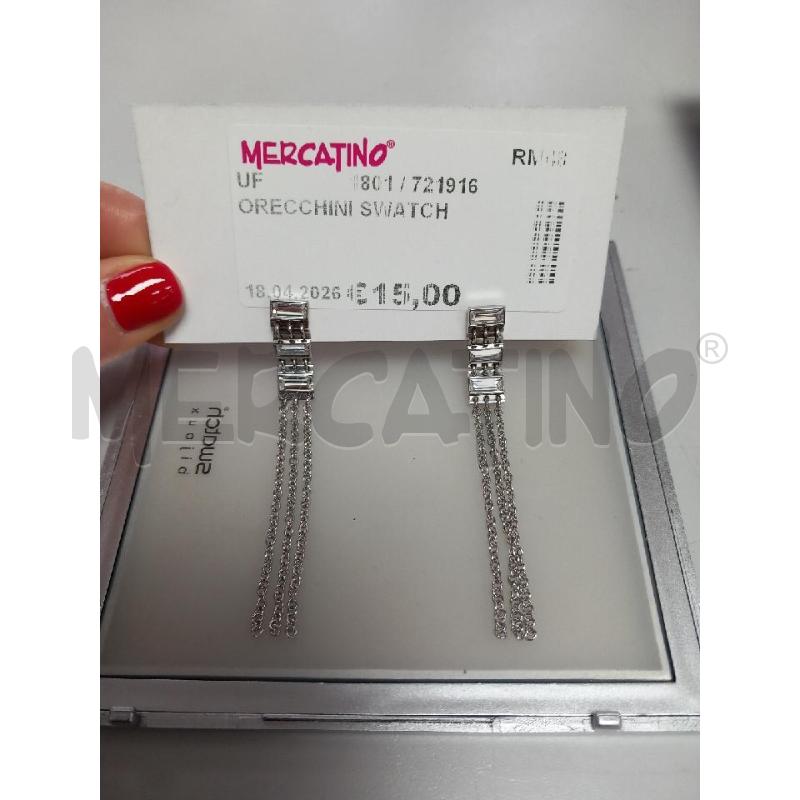 ORECCHINI SWATCH | Mercatino dell'Usato Roma porta di roma 1