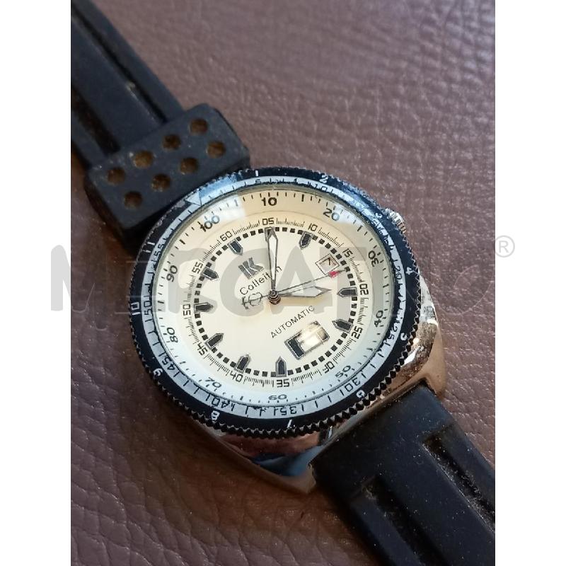 OROLOGIO COLLEITEN NERO AUTOMATICO C/GOMMA | Mercatino dell'Usato Roma porta di roma 2